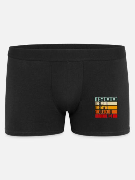 1988 Original Legend Mythical Man - Men's Boxer Shorts - black