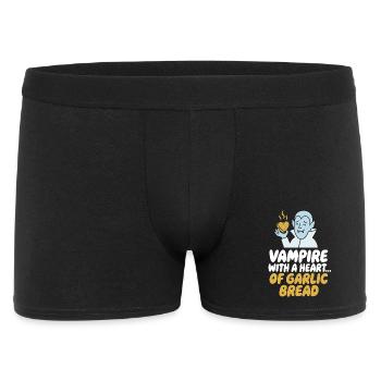 Vampire With A Heart Of Garlic - Men's Boxer Shorts - black - Front