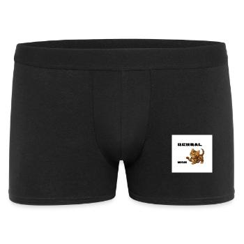 Maman du Bengale jouant au chaton - Boxer Homme - noir - Devant