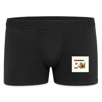 Cœur de maman Bengale - Boxer Homme - noir - Devant