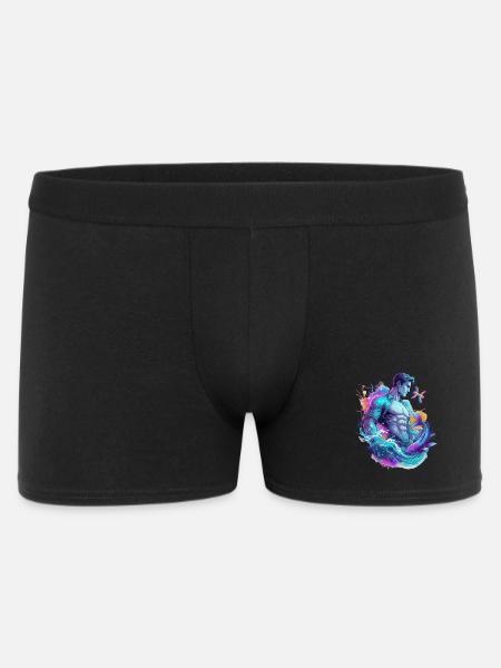 Pisces Man – Astrology Gift - Men's Boxer Shorts - black