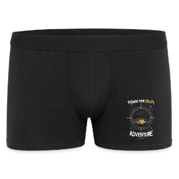 Mountains - Make Your Own Adventure - Men's Boxer Shorts - black - Front