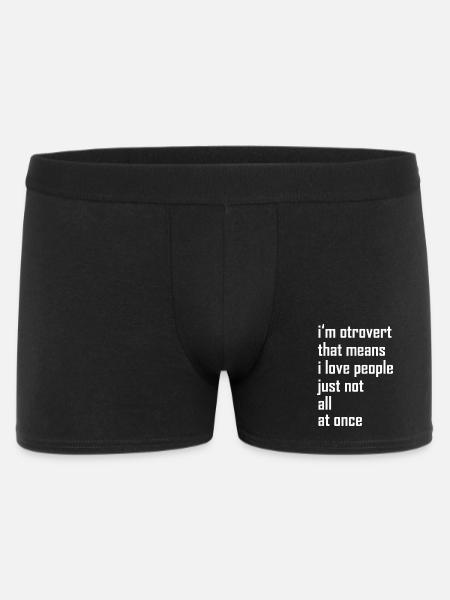 otroverted - Men's Boxer Shorts - black