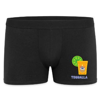 TEQUALLA - Männer Boxer Shorts - Schwarz - Vorne