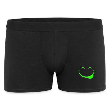 Drôle de visage - Boxer Homme - noir - Devant