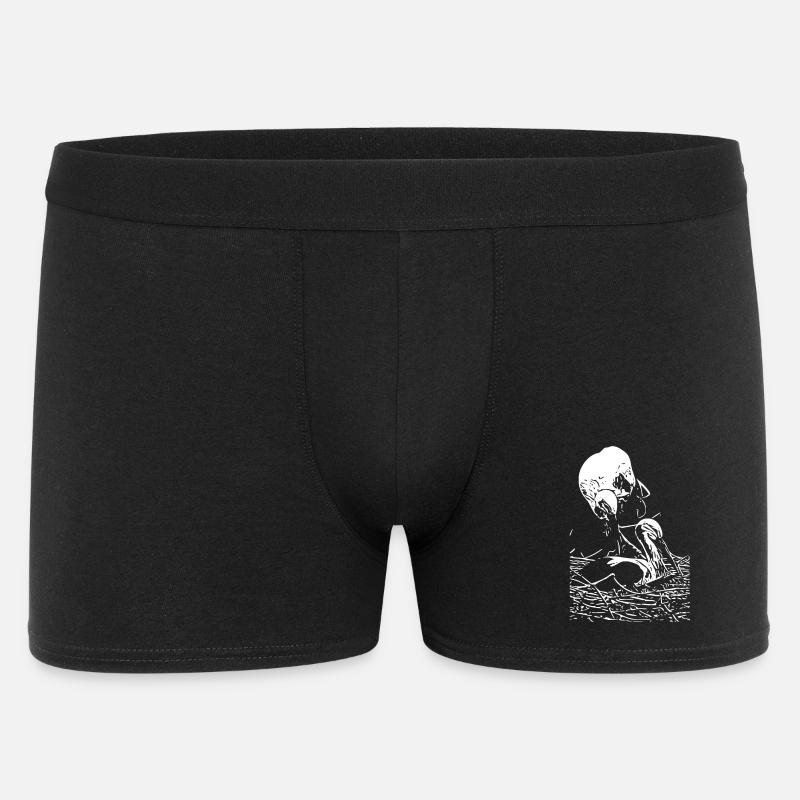 Storch - Männer Boxer Shorts - Schwarz