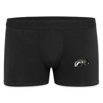 blaireau - Boxer Homme - noir - Devant