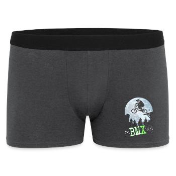 BMX files - Men's Boxer Shorts - charcoal grey - Front
