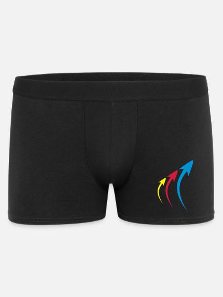 pfeile formen symbole - Männer Boxer Shorts - Schwarz