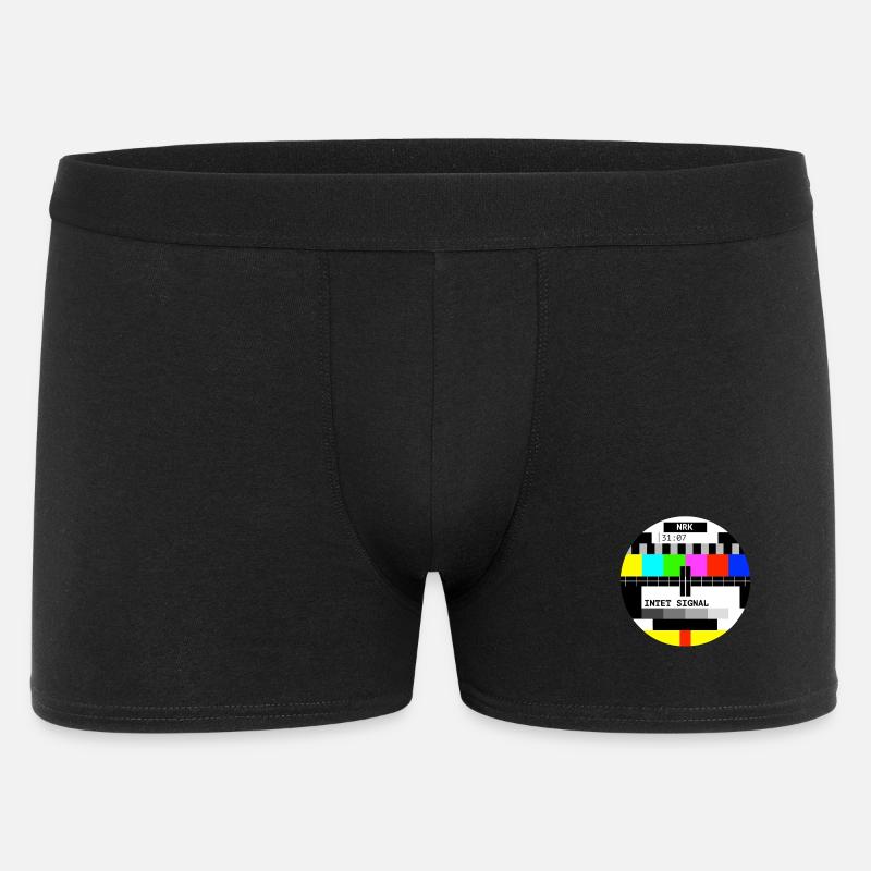 kein Signal - Männer Boxer Shorts - Schwarz
