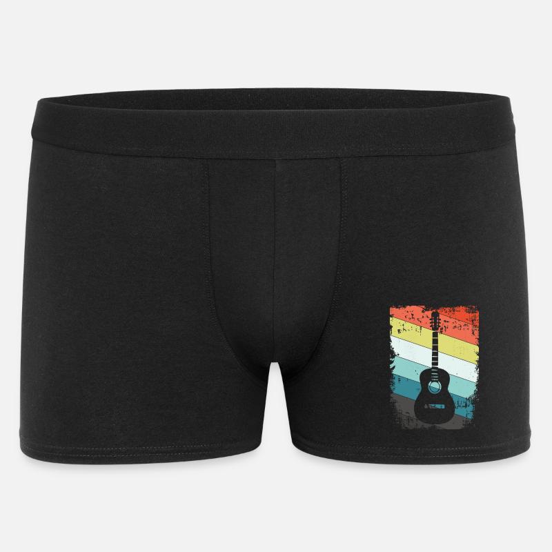 Gitarre - Männer Boxer Shorts - Schwarz