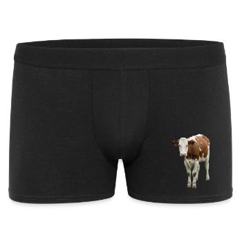 Cow - Men's Boxer Shorts - black - Front