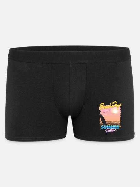 Fête d’été - Boxer Homme - noir