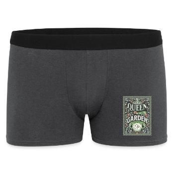 Retraité Jardinier de jardin - Boxer Homme - charbon - Devant
