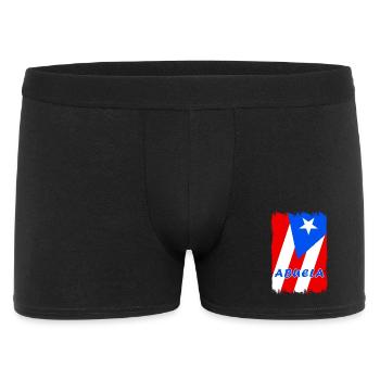Puerto Rico grandmother flags design - Men's Boxer Shorts - black - Front