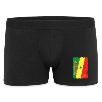 Drapeau du Sénégal - Boxer Homme - noir - Devant