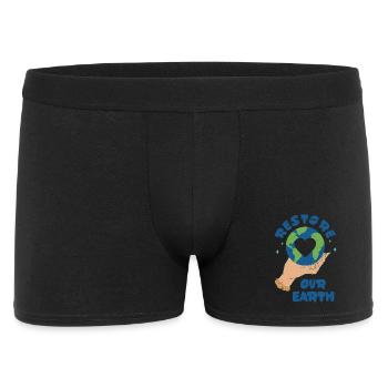 Restoring the Earth - Men's Boxer Shorts - black - Front
