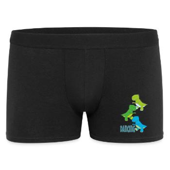 Dinos dansant - Boxer Homme - noir - Devant