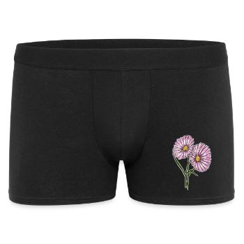 Pâquerette - Boxer Homme - noir - Devant