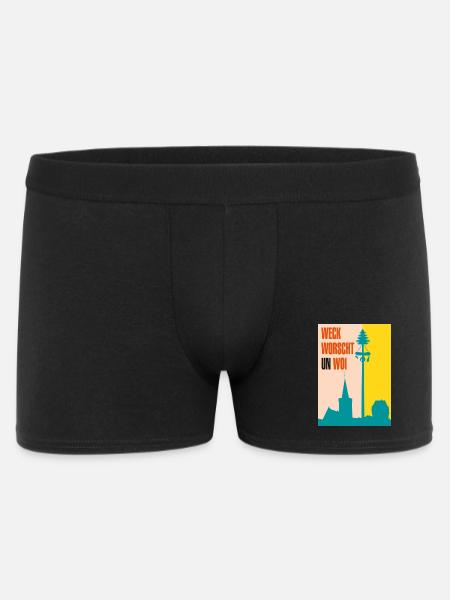 Die 3-faltigkeit der Kerb - Männer Boxer Shorts - Schwarz