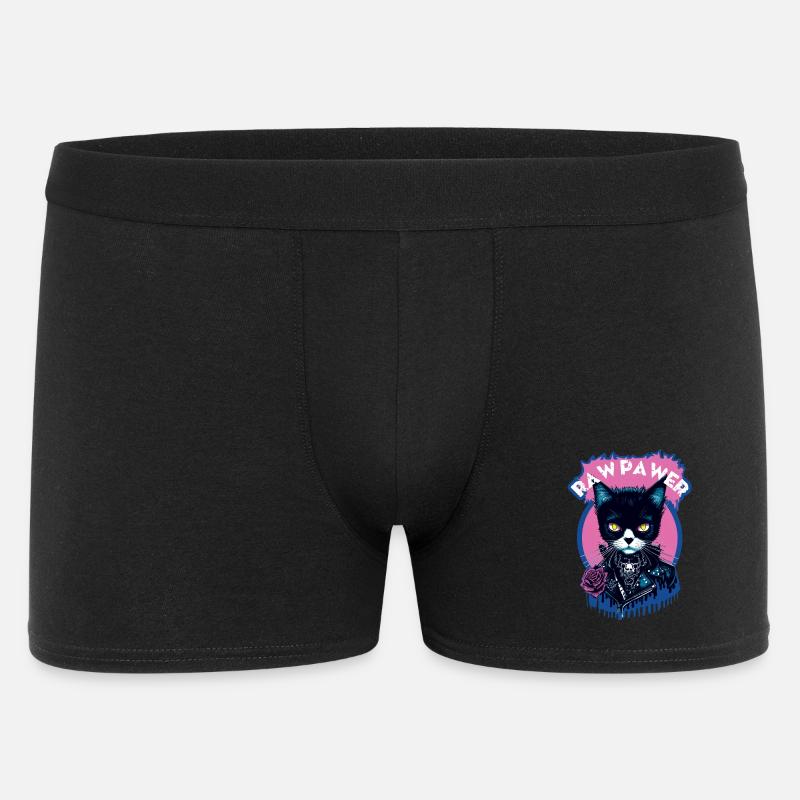 Chat Gothique - Boxer Homme - noir