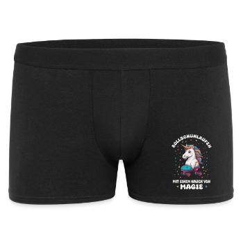 Licorne Roller Skating - Boxer Homme - noir - Devant