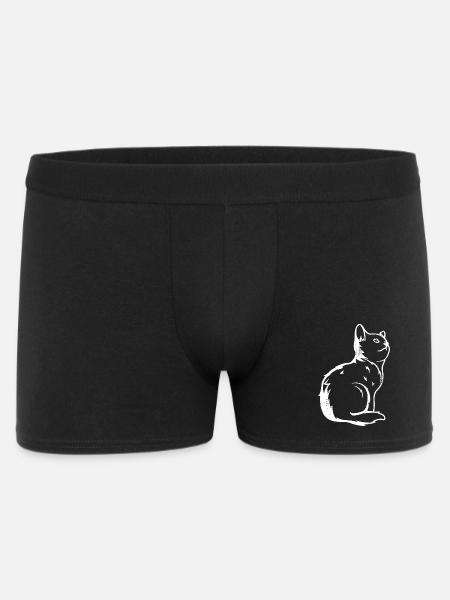 Cat Sketch - Men's Boxer Shorts - black