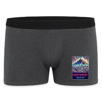 Monterrey Mexico Design - Men's Boxer Shorts - charcoal grey - Front
