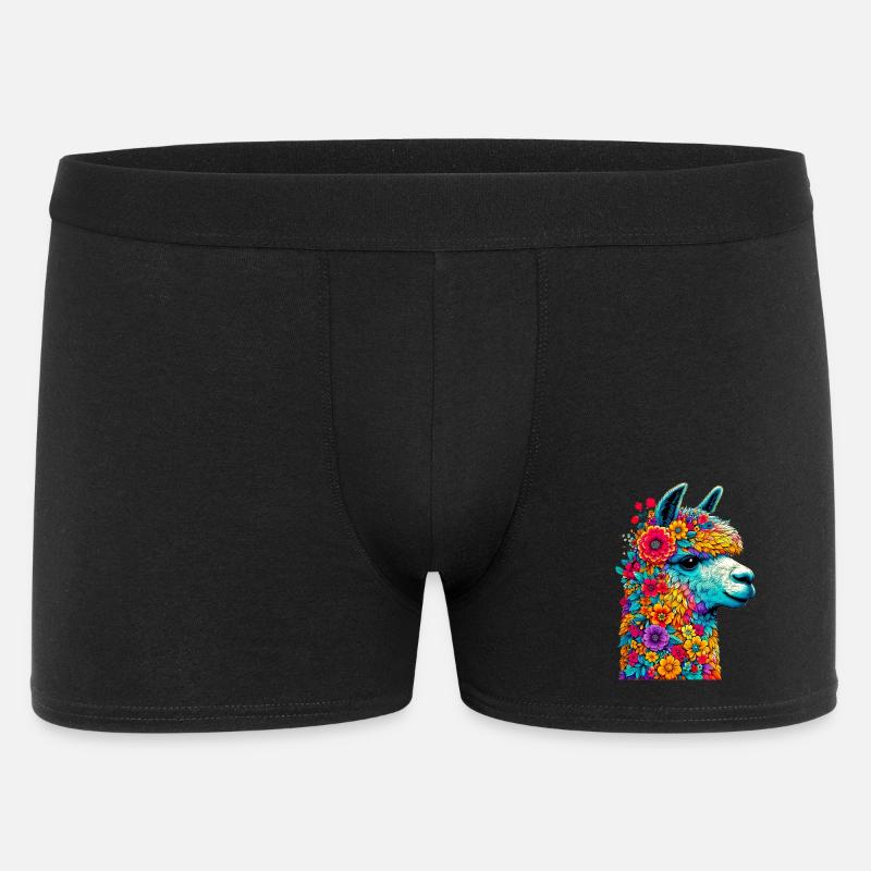 Alpaca - Men's Boxer Shorts - black