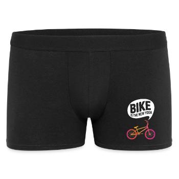 Bike Revolution Yoga Motivational Design - Men's Boxer Shorts - black - Front