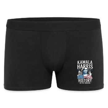 Kamala Harris History in the Making - Men's Boxer Shorts - black - Front