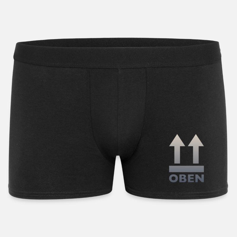 This Side up - Männer Boxer Shorts - Schwarz