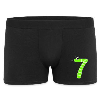 Numéro 7 Serpent Enfants - Boxer Homme - noir - Devant
