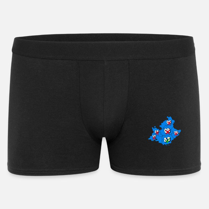 PACA-Region - Männer Boxer Shorts - Schwarz