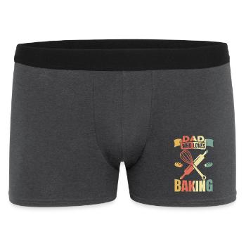 Père boulanger - Boxer Homme - charbon - Devant