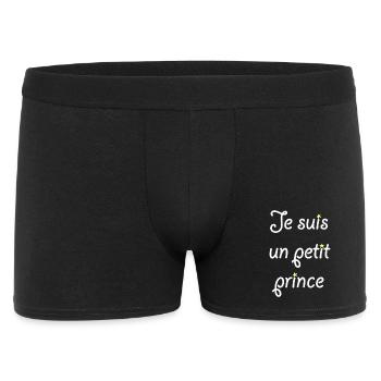 Je suis un petit prince - Boxer Homme - noir - Devant