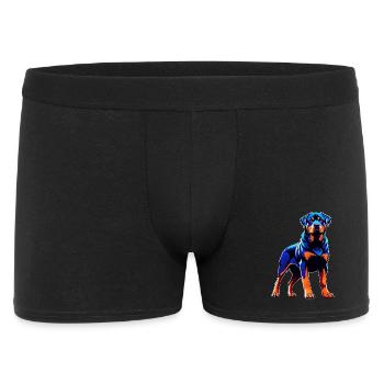 Expressive Rottweiler Survival Design - Men's Boxer Shorts - black - Front