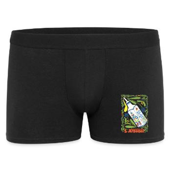 Huile d'olive au Beurre Salé Toulon - Boxer Homme - noir - Devant