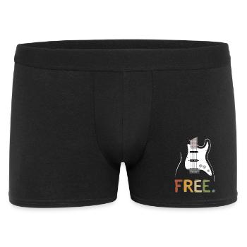 Guitare électrique rétro Free Music Design - Boxer Homme - noir - Devant