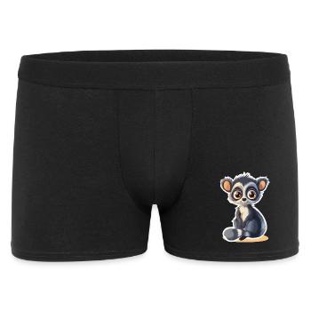 lemur - Men's Boxer Shorts - black - Front