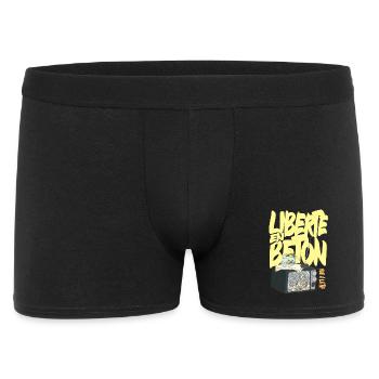 Konkrete Freiheit - Frankreich, 10. September - Männer Boxer Shorts - Schwarz - Vorne
