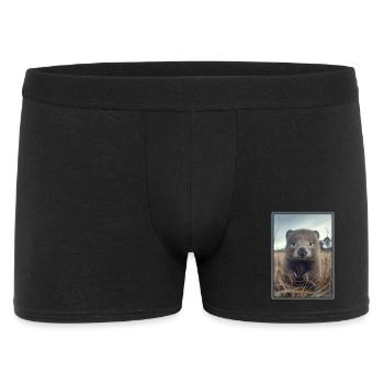 Wombats Wombat - Men's Boxer Shorts - black - Front