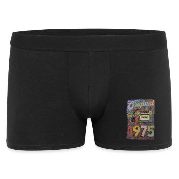 Original 1975 Retro Player Graffiti Peint Peintre - Boxer Homme - noir - Devant