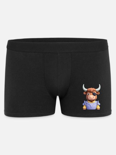 PIRATE BULL - baby & kids - Men's Boxer Shorts - black