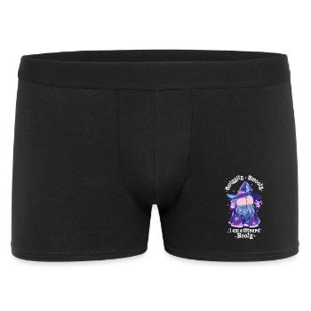 Wizard Booty Butttober - Men's Boxer Shorts - black - Front