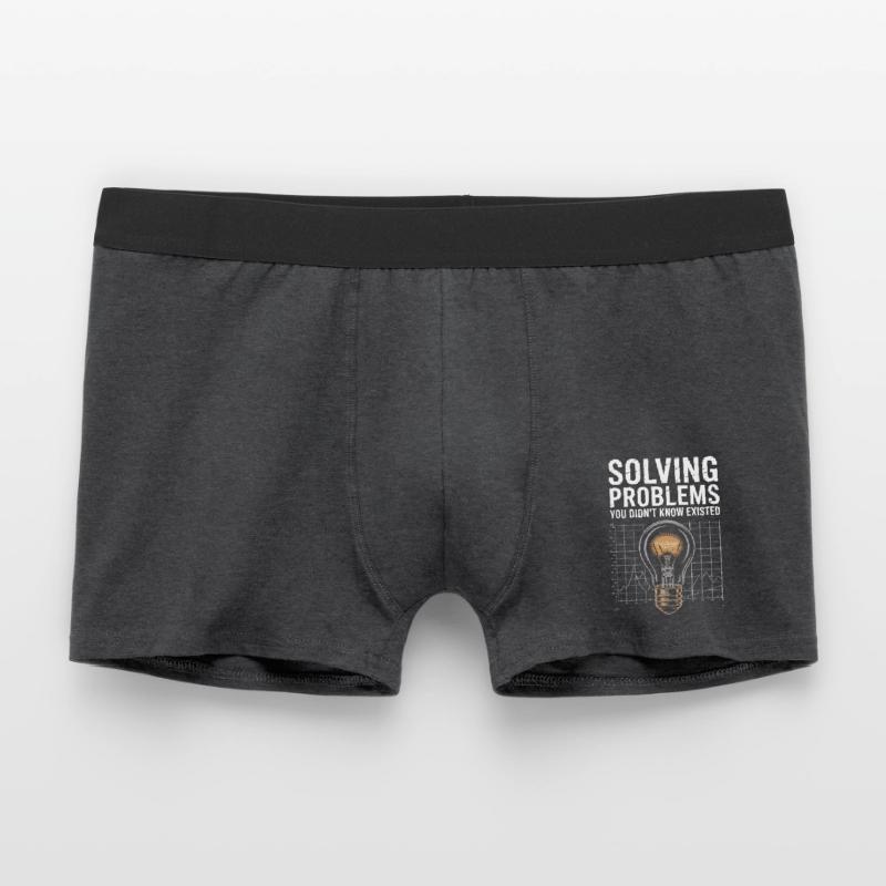 Solve problems you didn't know Light bulb Men's Boxer Shorts