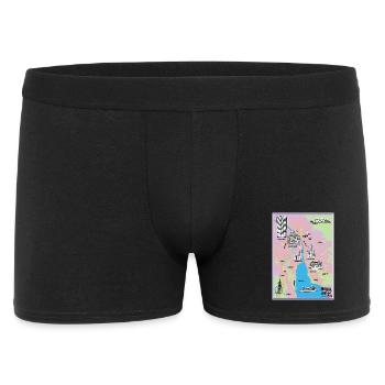 Ville de Zurich - Boxer Homme - noir - Devant
