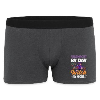 Pharmacien Technicien Pharmaceutique - Boxer Homme - charbon - Devant