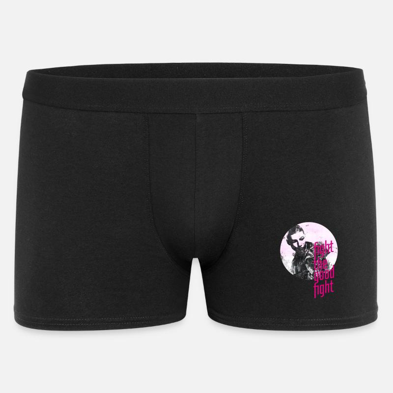 ThinkBick_Fight_the_good_fight_2026_5 - Boxer Homme - noir