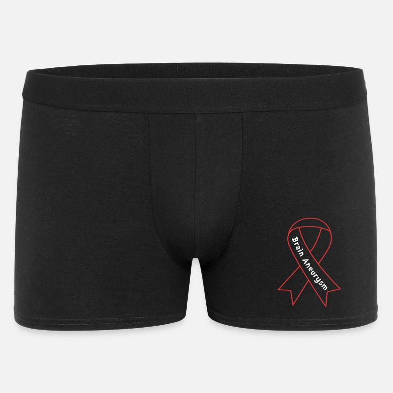 Aneurismehjerne - Boxer Shorts til mænd - sort